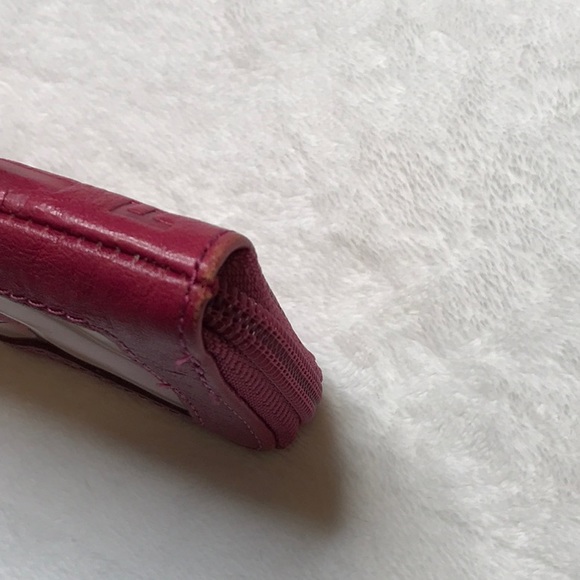 Fossil Pink Leather key/ cardholder pouch - Picture 5 of 8